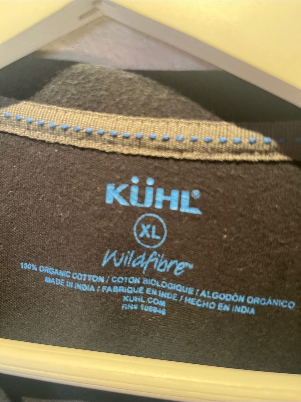 Kuhl Men’s Wildfibre Long Sleeve T Shirt Navy Blue Size XL - Picture 4 of 6